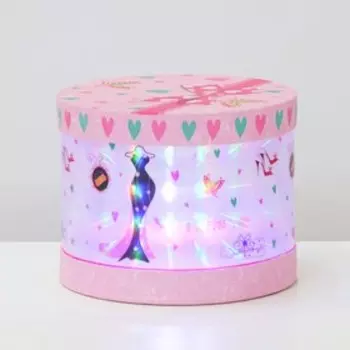 Коробка подарочная со светодиодом 15 х 15 х 12 см