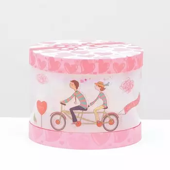 Коробка подарочная со светодиодом 151512 см