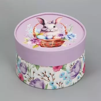 Коробка подарочная, упаковка на Пасху, «Пасхальный кролик», 13 х 8.5 см