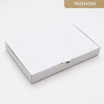 Коробка прямоугольная под 2 куска пиццы, 26,5 х 19,2 х 3,3 см