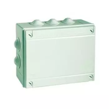 Коробка распределительная DKC 54100, 190х140х70, 10 выводов, d=25мм, IP55