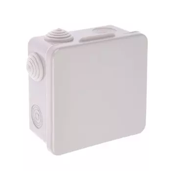 Коробка распределительная Luazon Lighting, 100х100х50 мм, IP54, для открытой установки