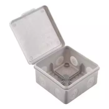 Коробка распределительная TUNDRA, 100х100х50 мм, IP54, открыт. установки, без мембран