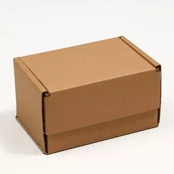 Коробка самосборная, бурая, 17,5 х 12,5 х 11,5 см