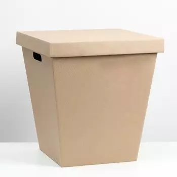 Дно для сборной коробки, для больших букетов, трапеция, бурая, 273842 см