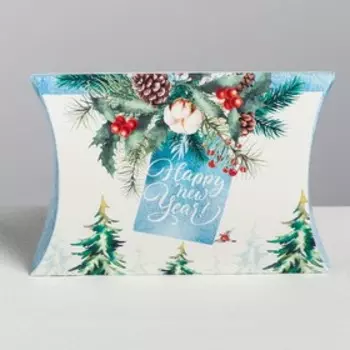 Коробка новогодняя складная фигурная «Для тебя в Новый год», 11 х 8 х 2 см