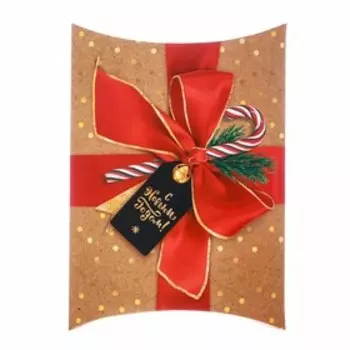 Коробка сборная фигурная «Подарок», 26 19 4 см