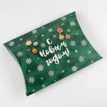 Коробка сборная фигурная «С новым годом», 26 19 4 см