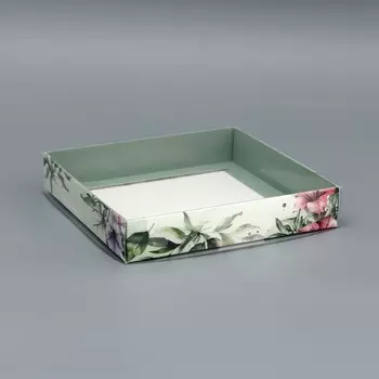 Коробка сборная с PVC крышкой, «Для тебя», 16163 см