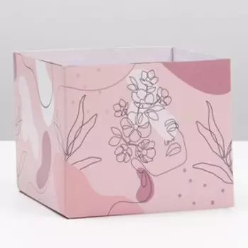 Коробка сборная «Влечение», 12 х 10 х 12 см