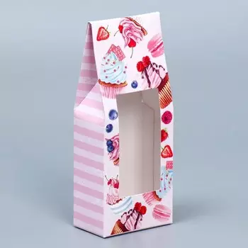 Коробка складная «Для тебя», 5.7 х 14.5 х 3.5 см