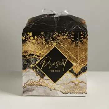 Коробка складная «Для вас», 18 18 18 см