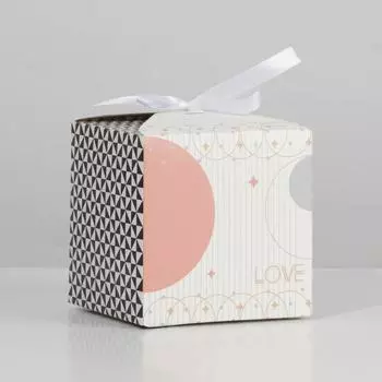 Коробка складная «Геометрия», 12 × 12 × 12 см