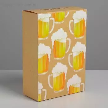 Коробка складная Happy, 16 × 23 × 7.5 см