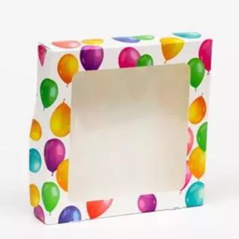 Коробка подарочная складная Happy Birthday, 20204 см