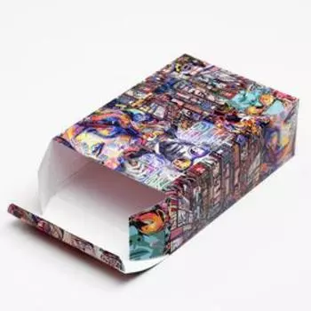 Коробка складная «Комиксы», 16 × 23 × 7,5 см