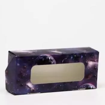 Коробка складная "Космос", 17 х 7 х 4 см