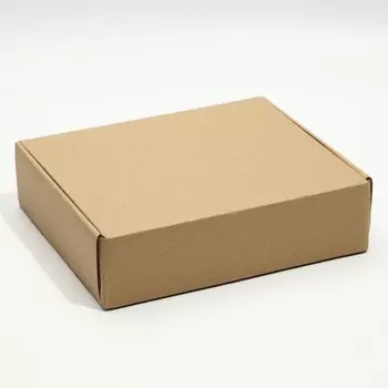 Коробка складная крафт 20,5 х 27 х 5,7 см