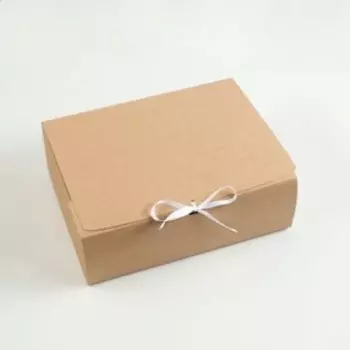Коробка складная, крафт, 27 х 21 х 9 см