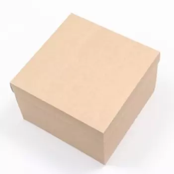 Коробка складная, крышка-дно, крафт, 30 х 30 х 20 см