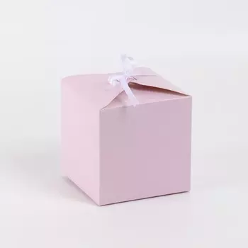 Коробка складная «Лавандовая», 12 х 12 х 12 см