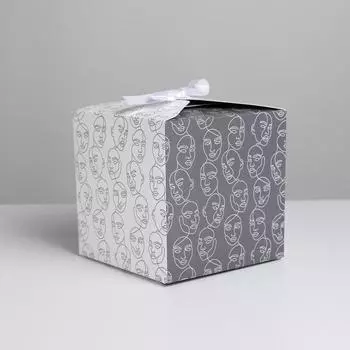 Коробка складная «Line», 12 × 12 × 12 см