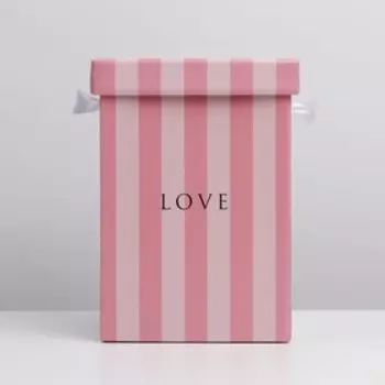 Коробка складная «LOVE», 17 х 25 см