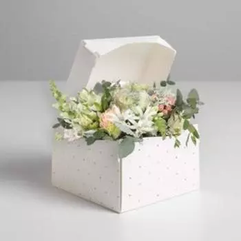 Коробка складная «Любовь», 12 × 8 × 12 см