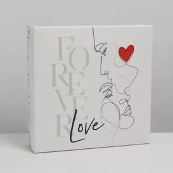 Коробка складная «Любовь», 26 х 26 х 8 см