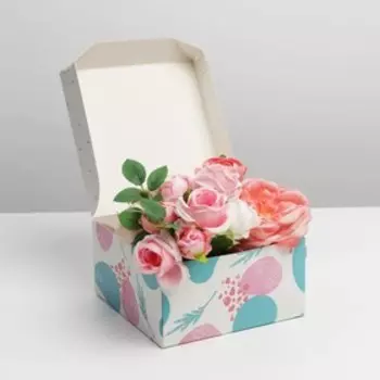 Коробка складная «Мечтай», 17 × 9 × 17 см