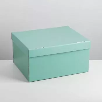 Коробка складная «Мята», 31,2 х 25,6 х 16,1 см