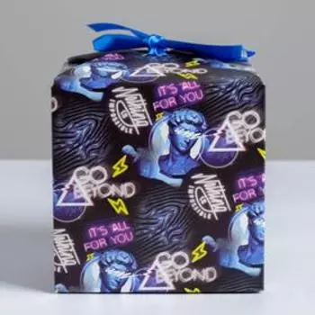 Коробка складная «Неон», 12 × 12 × 12 см