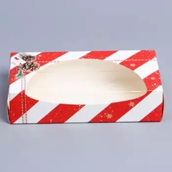 Коробка складная «Новый год», 20 x 10 x 5 см