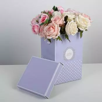 Коробка подарочная складная «От всей души», 14 х 23 см