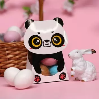 Коробка складная «Панда», 10,5 х 5 х 17 см