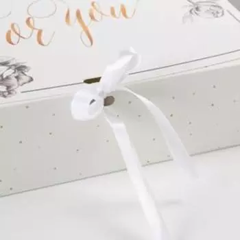 Коробка подарочная складная, упаковка, «Just for you», 31 х 24.5 х 8 см