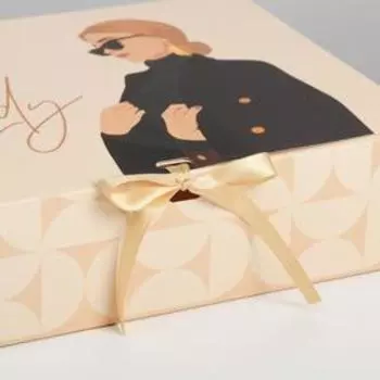 Коробка складная подарочная «Нежность», 31 24.5 8 см