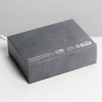 Коробка подарочная складная, упаковка, «Present», 16.5 х 12 х 5 см