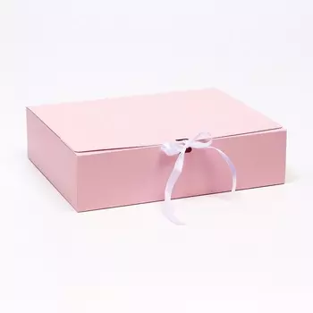 Коробка подарочная складная, упаковка «Розовая», 31 х 24,5 х 9 см