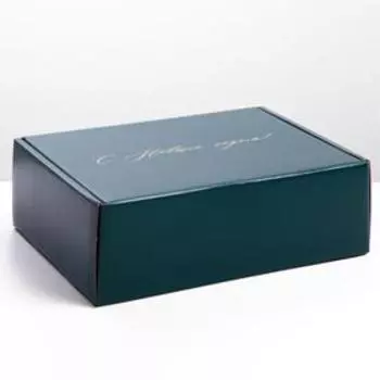 Коробка складная «С Новым годом», 27 × 21 × 9 см