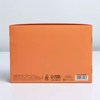 Коробка подарочная складная, упаковка, «Само совершенство», 21 х 15 х 5 см