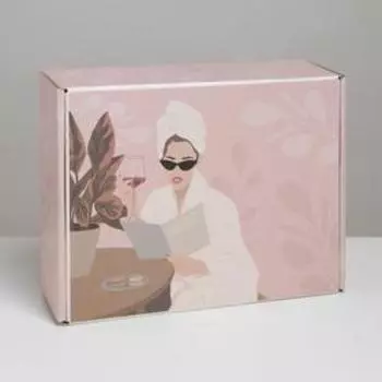 Коробка подарочная складная, упаковка, «SPA», 27 х 21 х 9 см