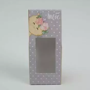 Коробка складная «Тебе», 5.7 х 14.5 х 3.5 см