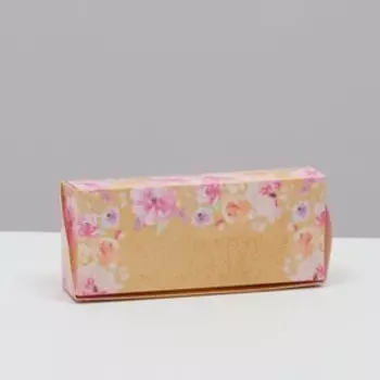 Коробка складная "Улыбайся" 17 х 7 х 4 см