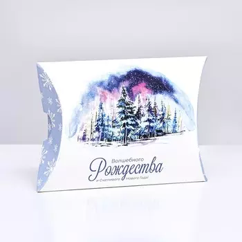 Коробка складная, подарочная новогодняя «Волшебного Рождества» 15113 см