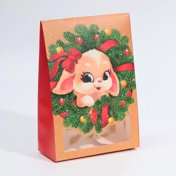 Коробка складная «Зайка», 15 × 7 × 22 см