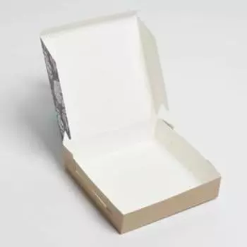 Коробка складная «Живи мечтой», 14 × 14 × 3,5 см
