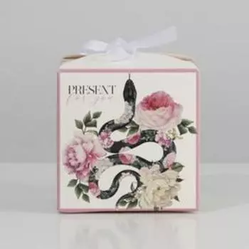 Коробка складная «Змея», 12 × 12 × 12 см