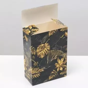 Коробка складная "Золотая листва", 16 х 23 х 7,5 см