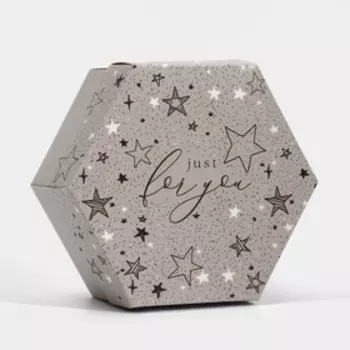 Коробка подарочная складная, упаковка, «Звёзды», 15 х 13 х 6 см